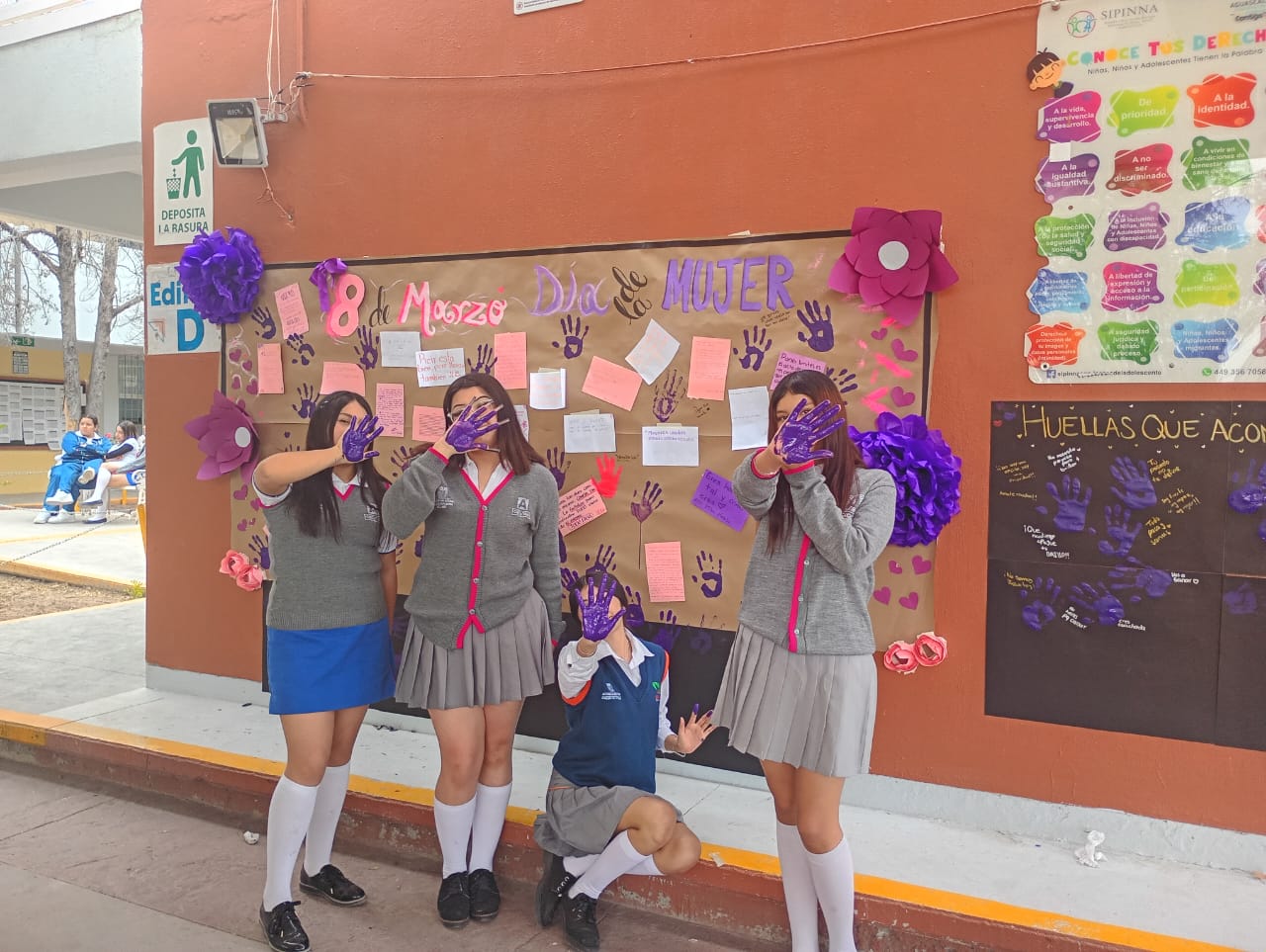 Conmemoran el Día de la Mujer en el CECyTEA Plantel Ciudad Satélite Morelos